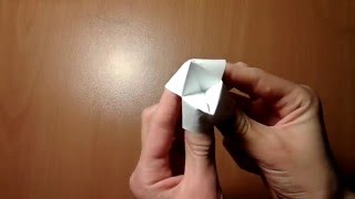Kako napraviti papirnu žabicu (boris videos)