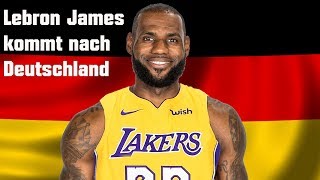 Lebron James kommt nach Deutschland