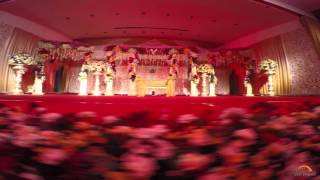 Precision Pro Events - Beautiful and eye-catching wedding reception Decor at Nellore.
