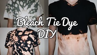 DIY Bleach Tie Dye