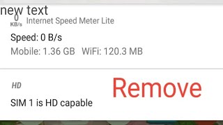Sim 1 is HD capable notification remove asus max pro m1