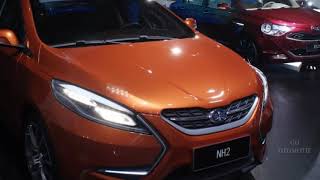 THE FAW NH2 SEDAN CONCEPT CAR VERY ORANGE