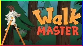 Козел на ХОДУЛЯХ ? Забавные ПРИКЛЮЧЕНИЯ в игре Walk Master
