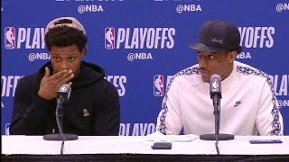 DeMar DeRozan & Kyle Lowry Postgame Interview | Raptors vs Wizards - Game 6 | 2018 NBA Playoffs