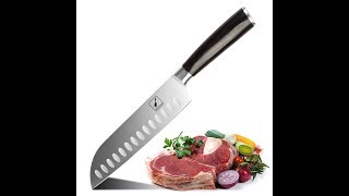 (Episode 2061) Amazon Prime Unboxing: Imarku 7-Inch Santoku Knife with Stainless Steel  @amazon