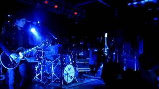 Honor By August (opening for Switchfoot) guitar toss during "Johnny" Charleston 12/3/11