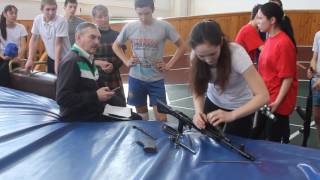 Зарница Поволжья   2017  - Сбор и разбор автомата. Уруссу