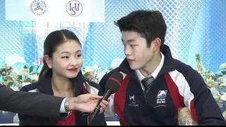 Maia and Alex interview after FD 2011NHK Trophy