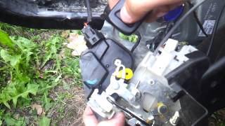 Сломался замок передней левой (водительской) двери Kia Sportage II