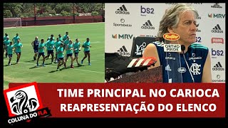TIME PRINCIPAL NO CARIOCA, ELENCO SE REAPRESENTA, PABLO MARÍ DE VOLTA? - DIA A DIA FLAMENGO