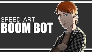 SpeedART - Comics - Boom Bot