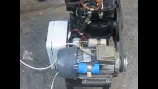 full automatic homemade air compressor,воздушний компрессор зил 130,air comressor zil 130
