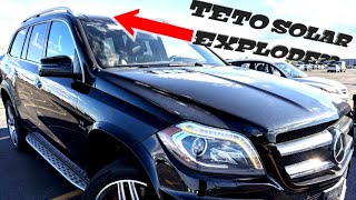 TETO SOLAR PODE EXPLODIR?? 2014 MERCEDES BENZ GL63 AMG V8 TURBO 5.5L 550HP. PREÇO USADO NOS EUA-USA