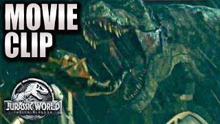 A SCARY T-REX | PROLOGUE | HD | Jurassic World 2018 Chris Pratt, Dinosaurs Movie, Storm, Beginning