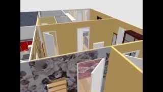 Proje No: T 957 Kaynarca 3+1 daire 3D tasarımı