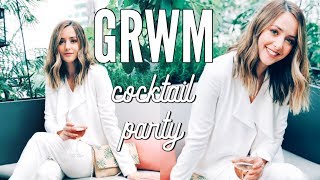 Get Ready With Me! Makeup, Hair + Outfit For A Cocktail Party!