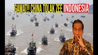 NYELONONG SESUKANYA KAPAL PENCURI IKAN CHINA DI NATUNA SEMAKIN BERANI