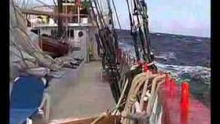 high speed sailing with 200 tons sailingvessel stahlratte