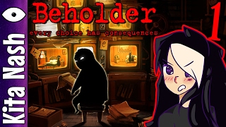 Beholder Gameplay PART 1: BIG BROTHER IS WATCHING |Dystopian Indie Strategy Simulator PC Let's Play