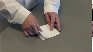 Como hacer un filtro de pliegues- FILTRE de papier-make a folds filter