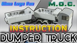 Lego Dumper Truck with Trailer How to build Самосвал с прицепом из Лего Инструкция