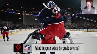 What Should The Columbus Blue Jackets Do When Korpisalo Returns From Injury?