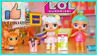 Куклы LOL Surprise и Мини Лента +ИТОГИ КОНКУРСА Мультик про игрушки ЛОЛ в магазине Бон Бон описалась