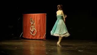 Miss Burlesque Ireland 2016 - Flaming Jade - Classic