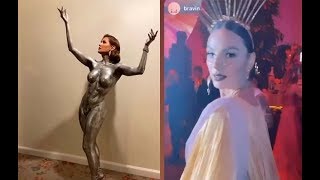 ✅  Isis Valverde e Deborah Secco ousam no Baile da Vogue