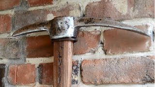 Old pickaxe restoration