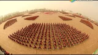 TAGOU Shaolin School - 塔沟武校大合练