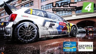 GTX 1050 Ti 4GB On WRC 4 FIA World Rally Championship @ 1080p Low/Medium/High Settings