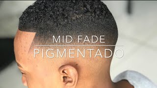 CORTE DISFARÇADO MID FADE PIGMENTADO  - TUTORIAL