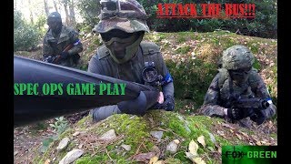 Attack the Bus!!! Spec Ops Airsoft