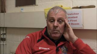 Interview: Dick Creasey v Rothwell Corinthians - 18/02/17
