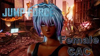 Jump Force - Creating my Female Character (CAC)