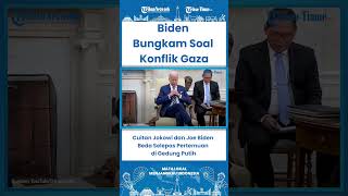 SHORT Cuitan Jokowi dan Joe Biden Beda Selepas Pertemuan di Gedung Putih