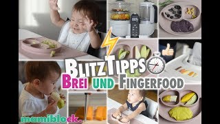 Gesundes FAST FOOD für Babys ??? | Schnelle Rezepte & Tipps | Brei & BLW | mamiblock