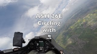 ASH 26E circling with...   Part 1