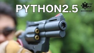 クラウン コルト パイソン 2.5インチ エアコキをマック堺がレビューしてみた#73