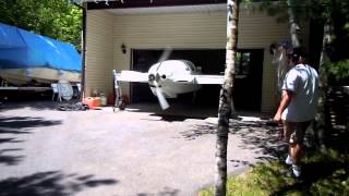 Cozy MKIV Taxi Testing on Driveway