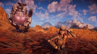Horizon Zero Dawn - Aloy VS Thunderjaw - Harvest Arrows Only +  Oseram Arrow Breaker Outfit