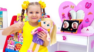 Diana Dan Teman-Temannya Bermain Dengan Mainan Diana!