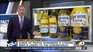 People believe coronavirus is linked to Corona beer?