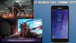 Samsung Galaxy J3 Achieve Full Gaming Review (HD)