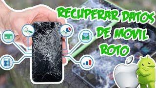 Recuperar datos de tu móvil roto (pantalla rota) | Mr. Yisus