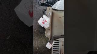 Mercedes e-class w211 fender/front wing removing