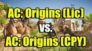 Assassin's Creed: Origins (Lic) vs.  Assassin's Creed: Origins (CPY)