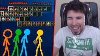 MINECRAFT + PALOS "ANIMACIÓN" | Reaccionando