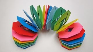 Слинки из бумаги (Slinky)